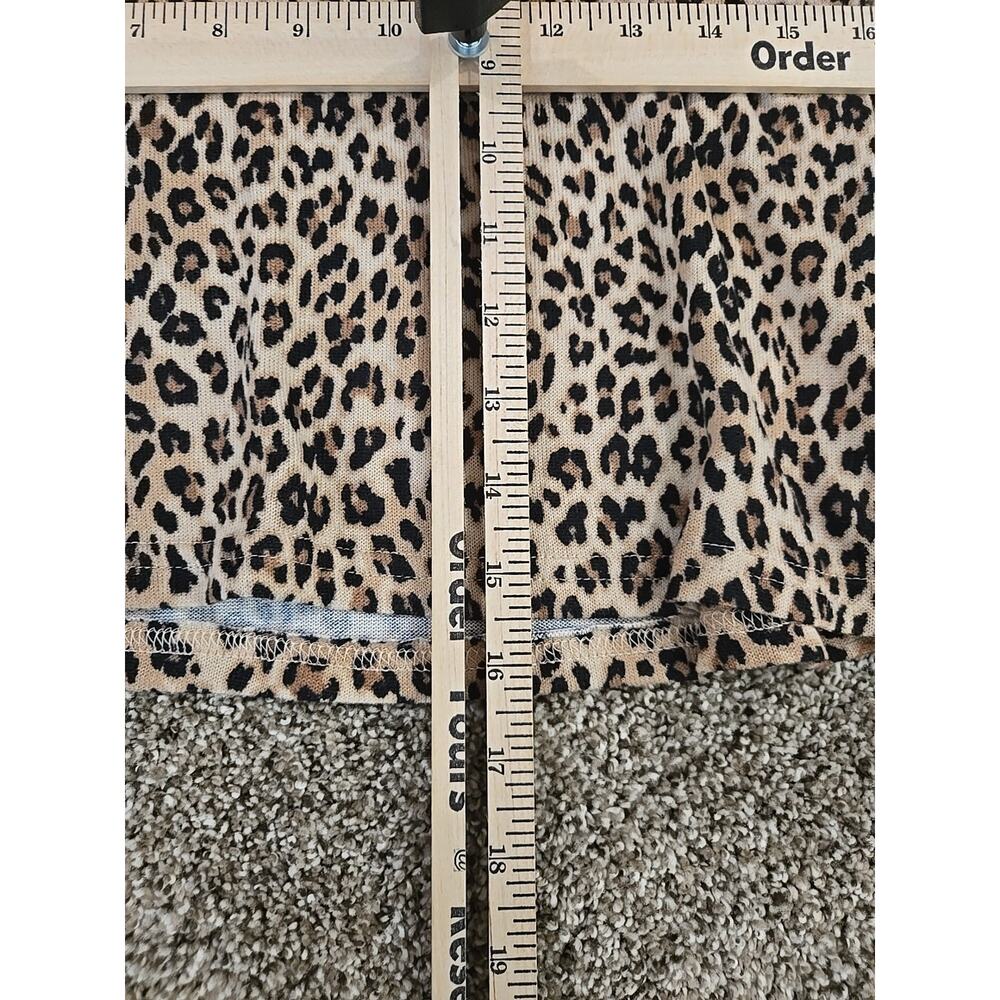 Juicy Couture Leopard Print Sleepwear Set Womans Sz Sm Safari Indie Sleaze Y2K - Picture 11 of 16